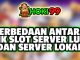 Perbedaan Antara Link Slot Server Luar dan Server Lokal - Permainan judi online telah menjadi hiburan yang sangat populer di seluruh dunia