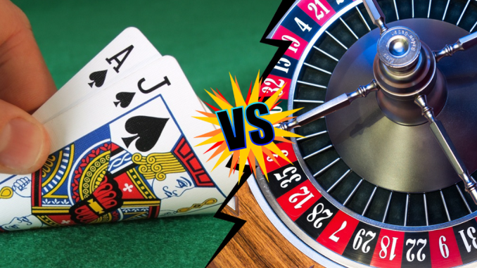 Blackjack Vs Roulette Blackjack Vs Roulette